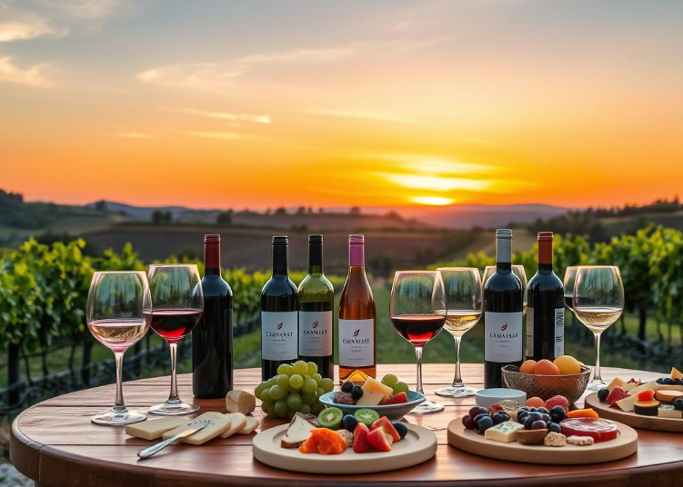 wine glasses image